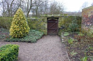 Garden Wall With Gate